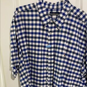 Polo by Ralph Lauren Blue Checkered Men's Shirt